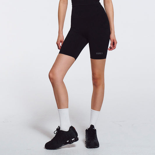 HDEX Glitter 4公分 單車短褲 黑色
