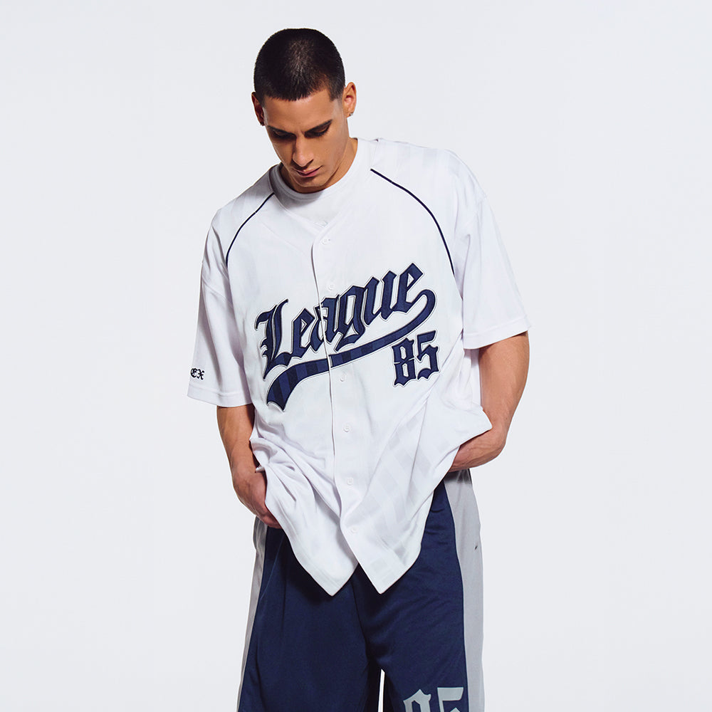【新品預購】League 85 Baseball Jersey 棒球球衣 白色