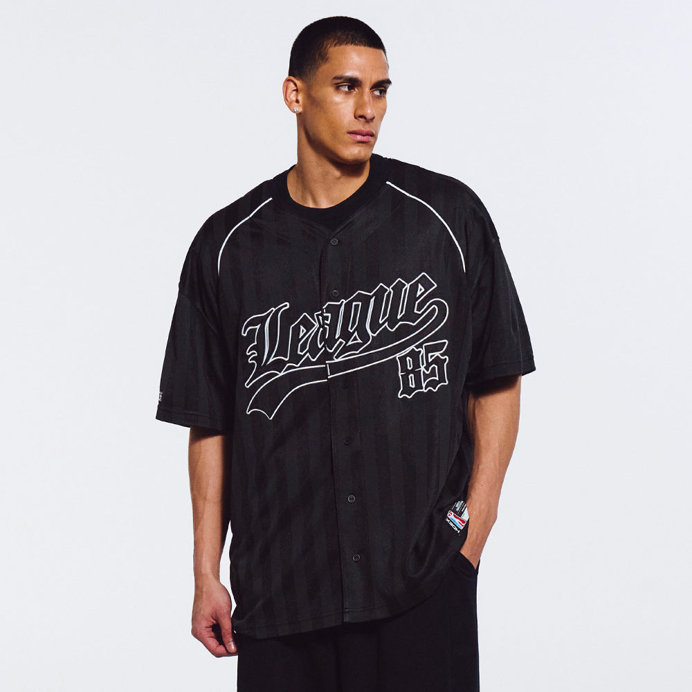 【新品預購】League 85 Baseball Jersey 棒球球衣 黑色
