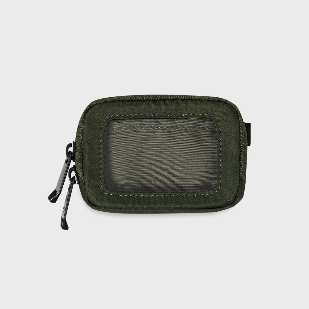 【Doboji & Tony 團購預購】Carabiner 卡片零錢包 軍綠色