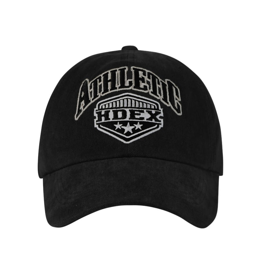 Varsity 85 美式復古刺繡棒球帽 黑色