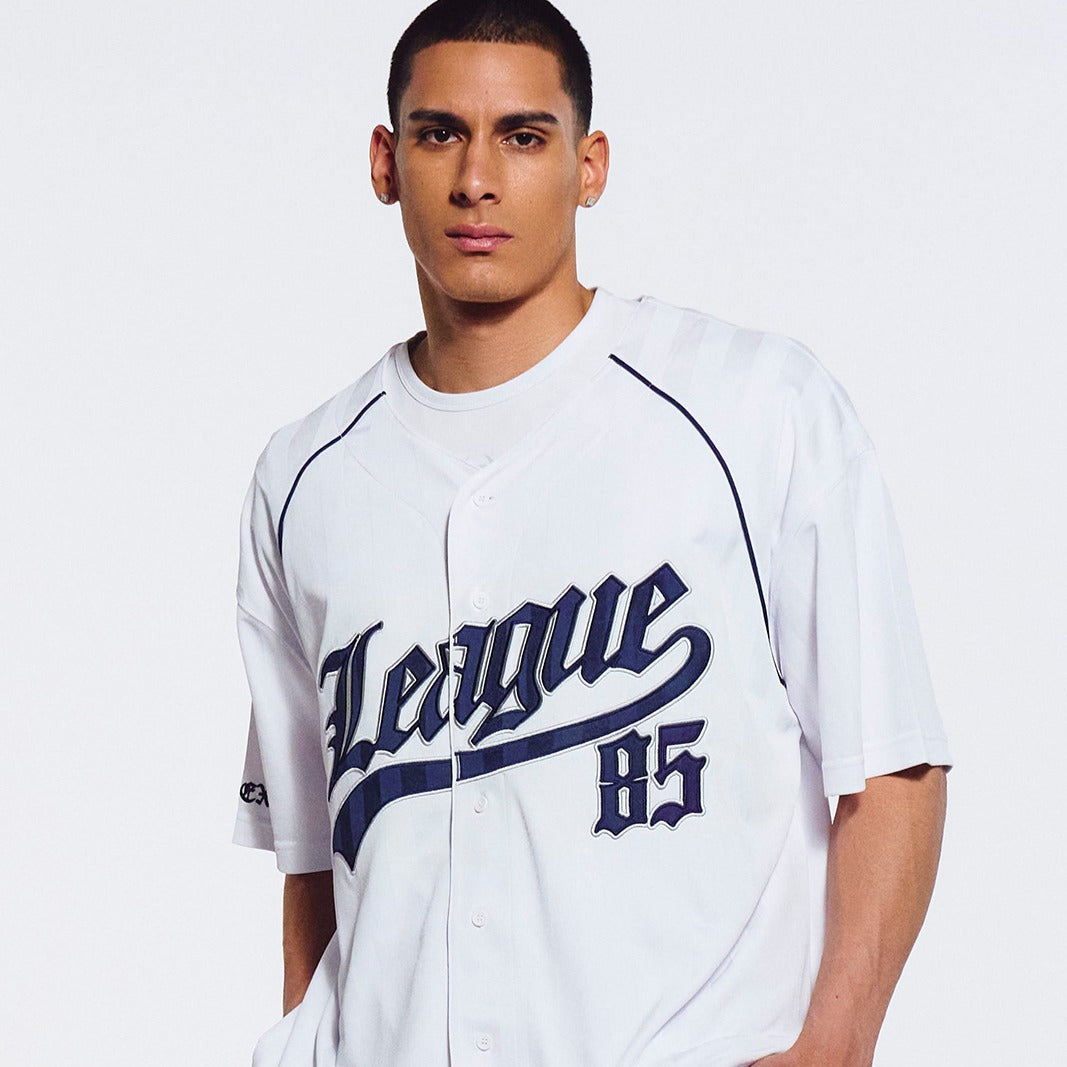 【新品預購】League 85 Baseball Jersey 棒球球衣 白色