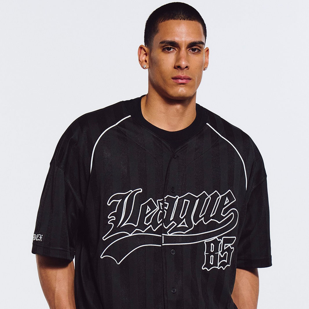【新品預購】League 85 Baseball Jersey 棒球球衣 黑色