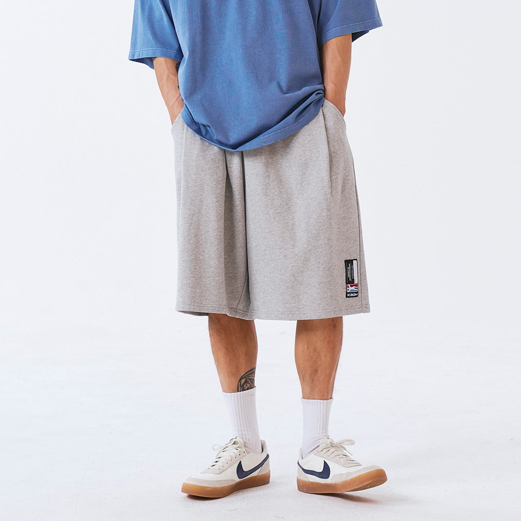 【新品預購】NAMED COMFORTABLE 棉質運動短褲 灰色