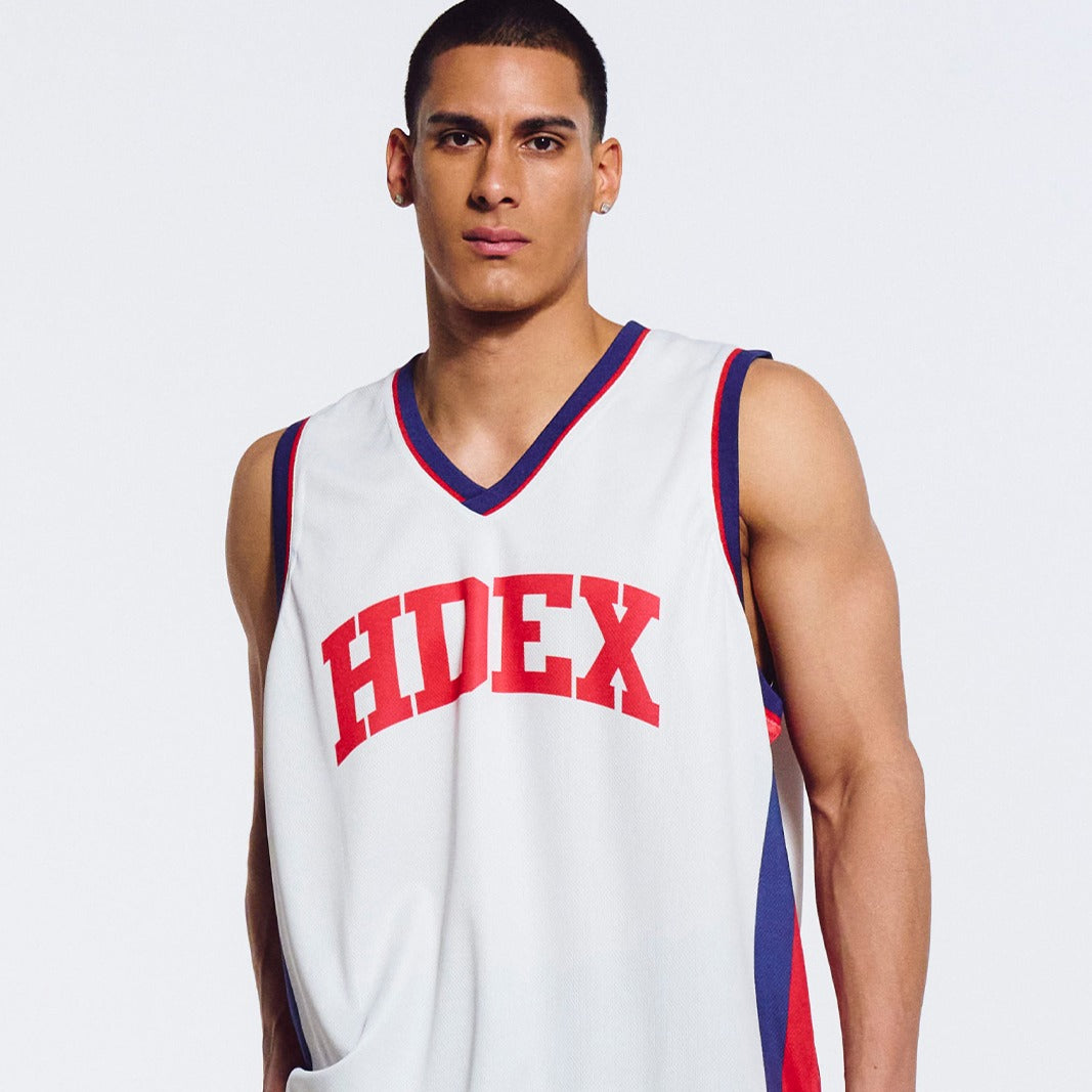 【新品預購】Basketball Mesh Jersey 透氣網眼球衣背心 白色