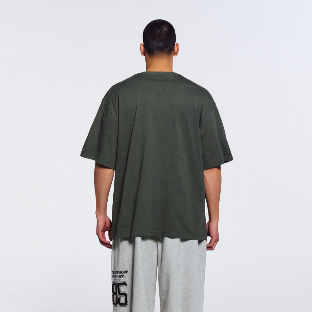 【新品預購】3 Edition Overfit 短袖運動上衣 卡其色