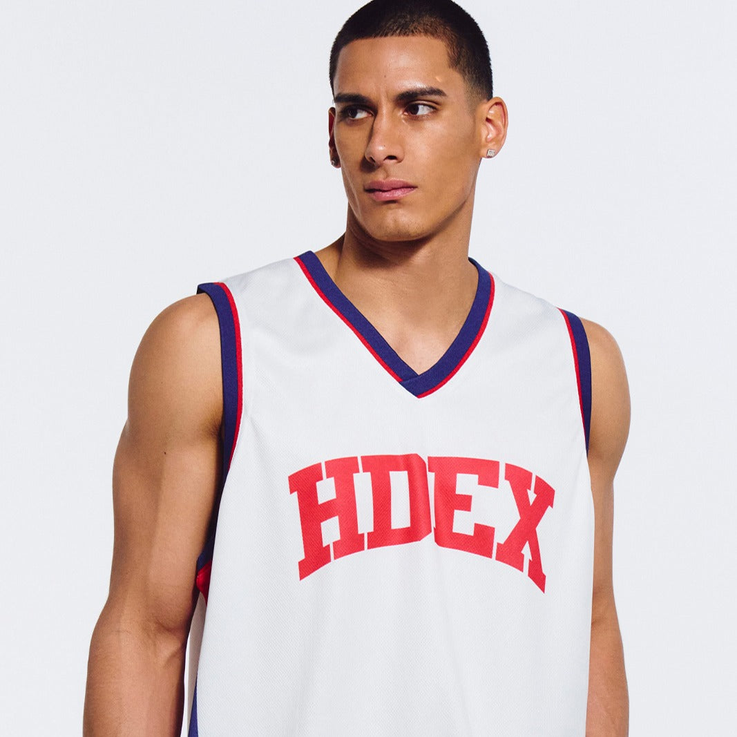 【新品預購】Basketball Mesh Jersey 透氣網眼球衣背心 白色