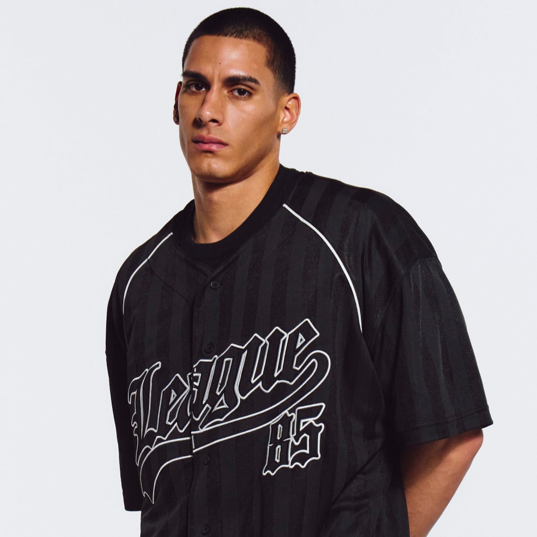 【新品預購】League 85 Baseball Jersey 棒球球衣 黑色