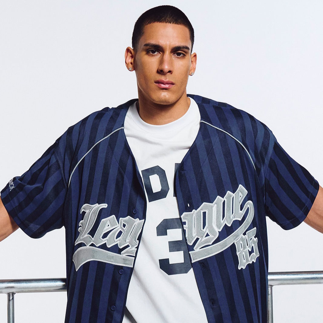 【新品預購】League 85 Baseball Jersey 棒球球衣 深藍色