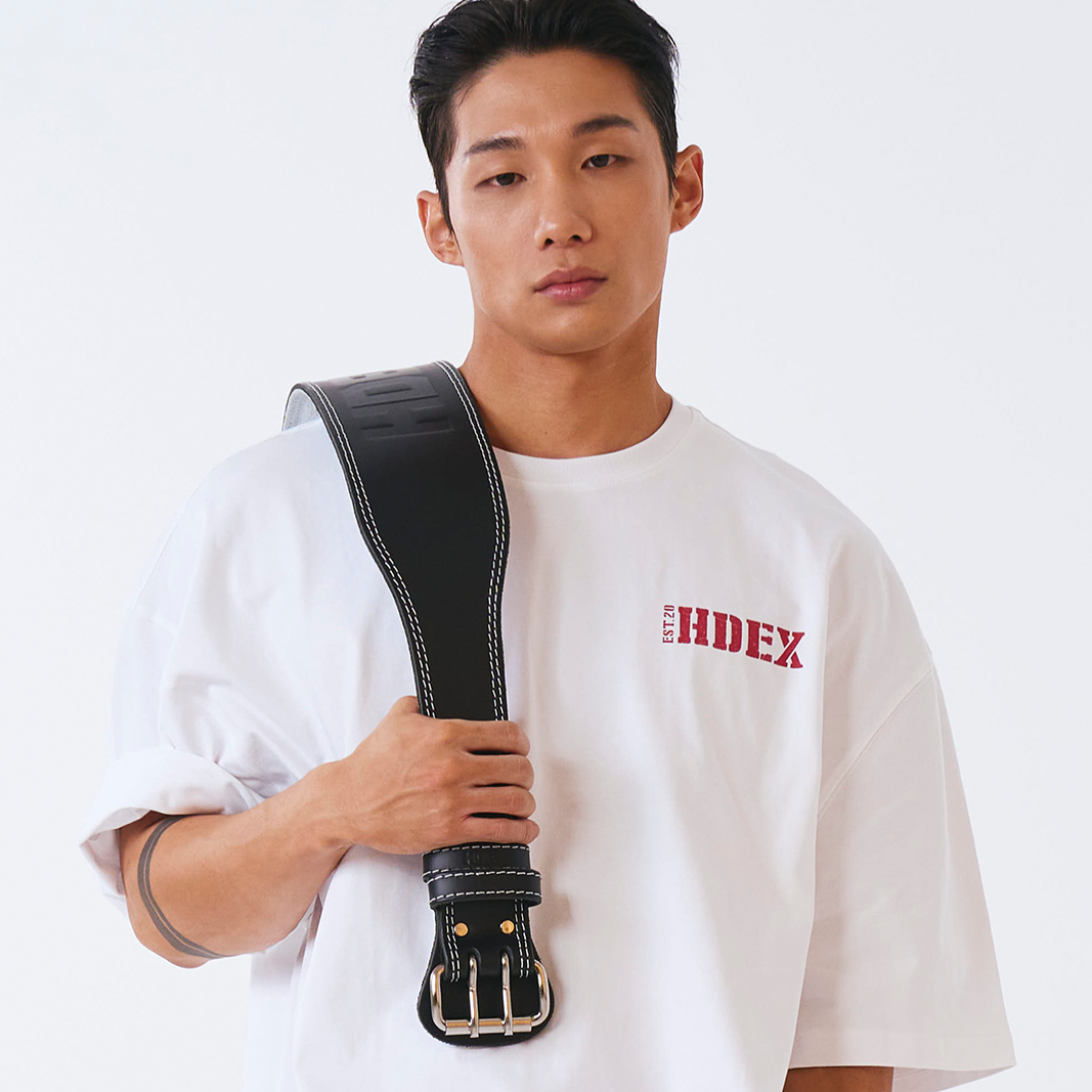 【新品預購】CORE SMALL LOGO GIANT FIT 棉質短袖上衣 白色