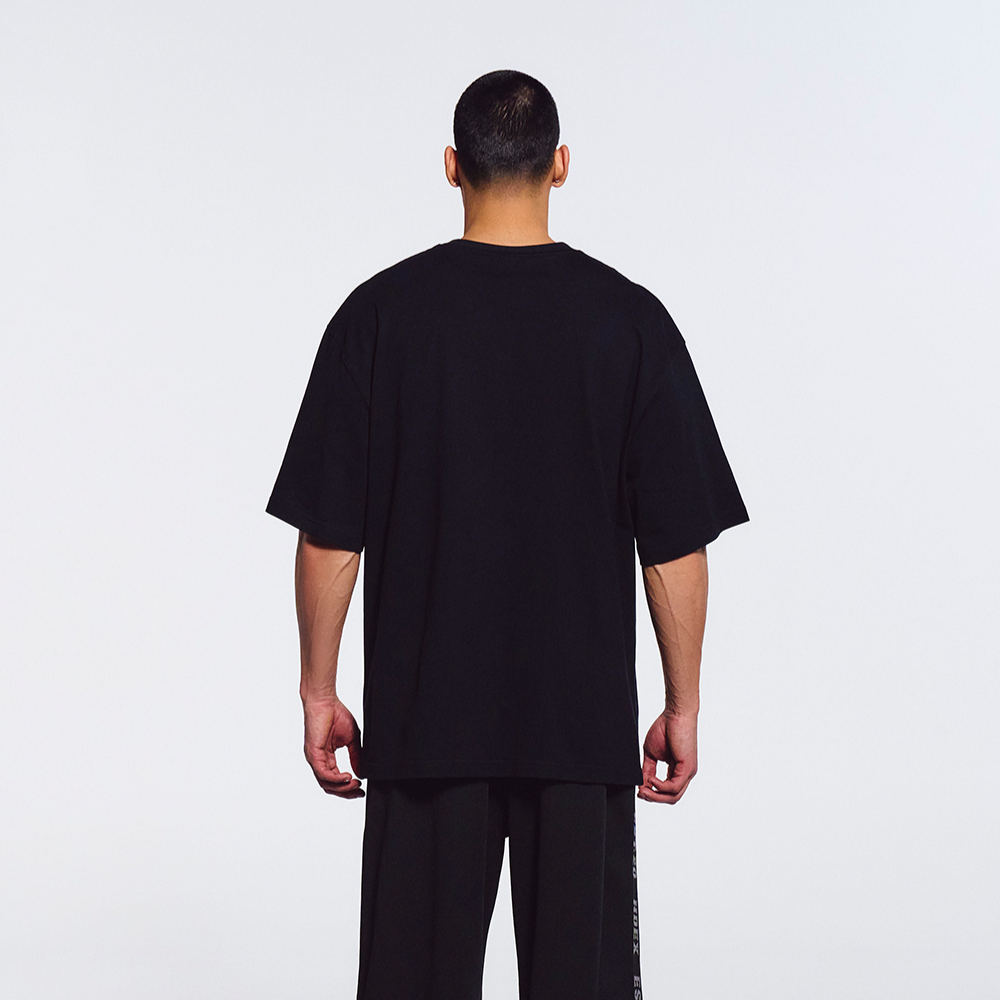 【新品預購】3 Edition Overfit 短袖運動上衣 黑色