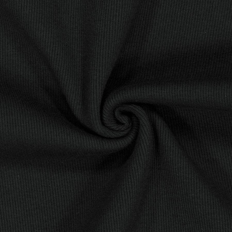 Essential Ribbed 貼身圓領羅紋背心 黑色