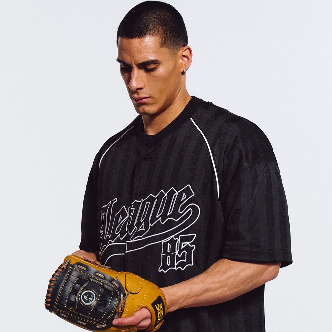 【新品預購】League 85 Baseball Jersey 棒球球衣 黑色