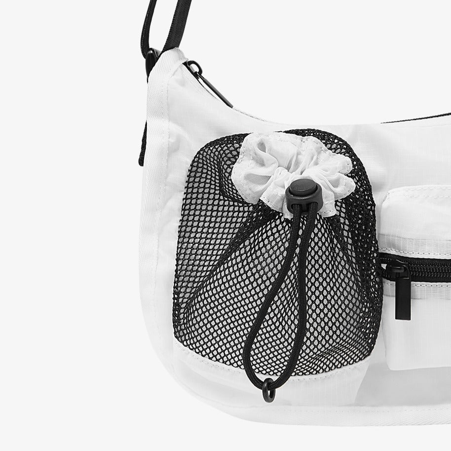 【Doboji & Tony 團購預購】Nylon Rib Pocket 2WAY運動背包 白色