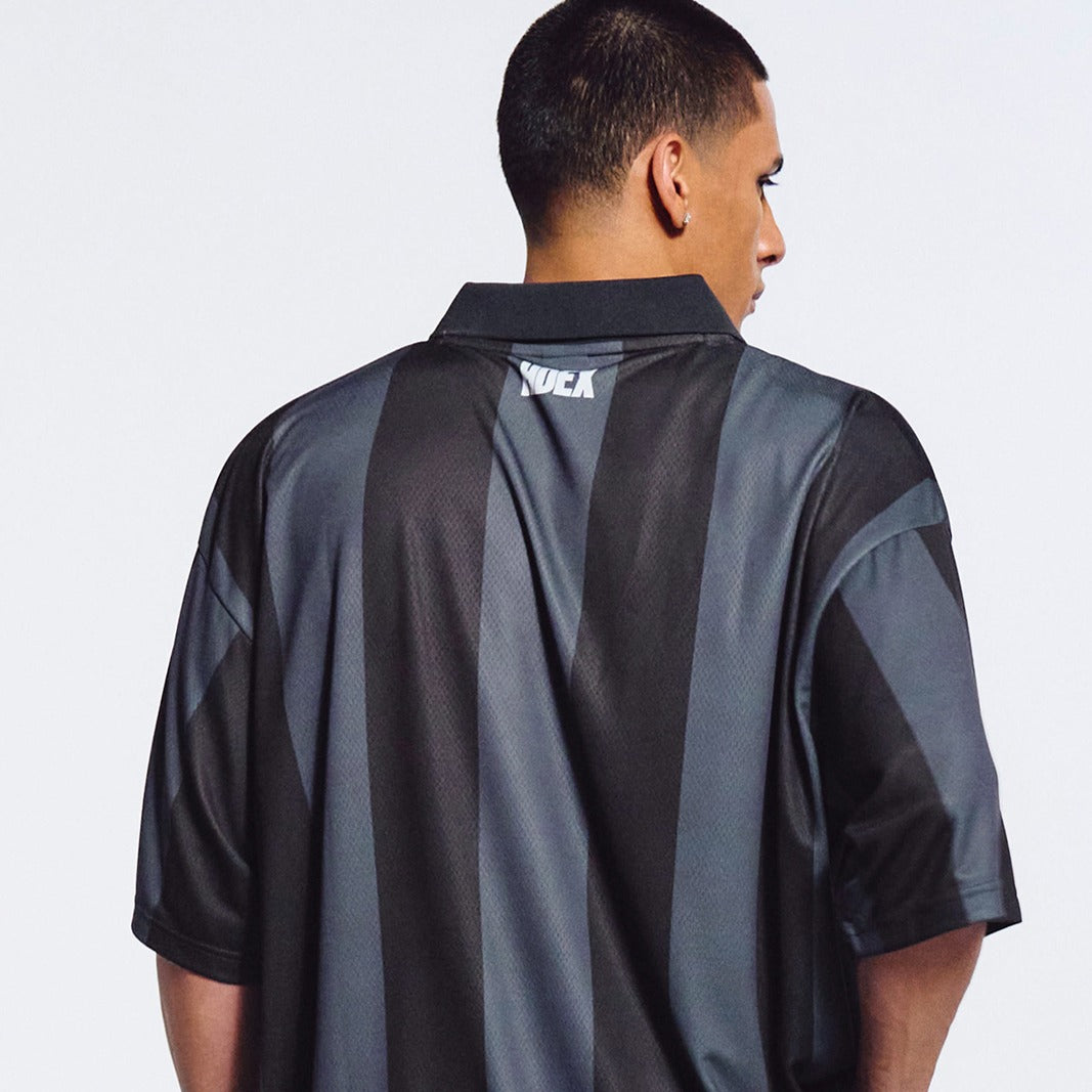 【新品預購】Striped Jersey Uniform 美式撞色短袖球衣 黑色