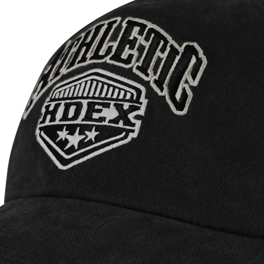 Varsity 85 美式復古刺繡棒球帽 黑色