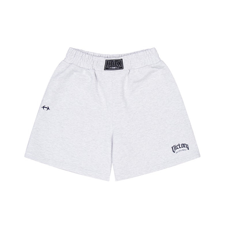 Wide Waist 百慕達運動短褲 灰白色