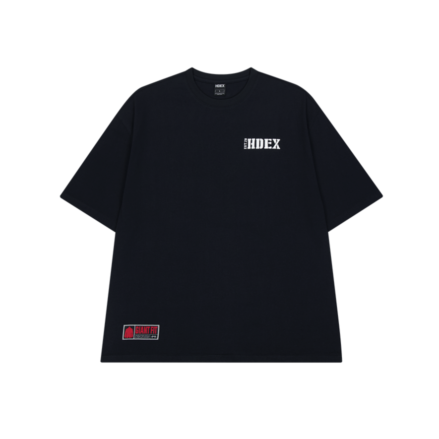 【新品預購】CORE SMALL LOGO GIANT FIT 棉質短袖上衣 黑色
