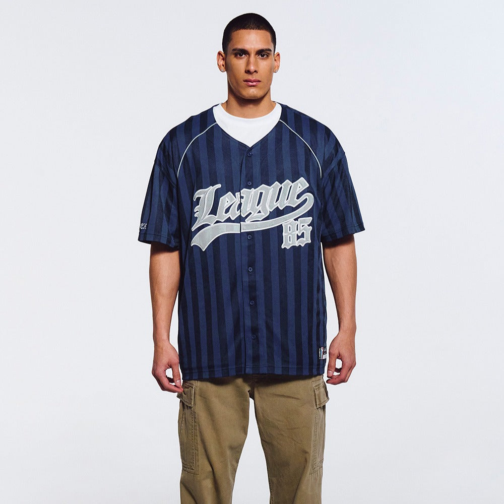 【新品預購】League 85 Baseball Jersey 棒球球衣 深藍色