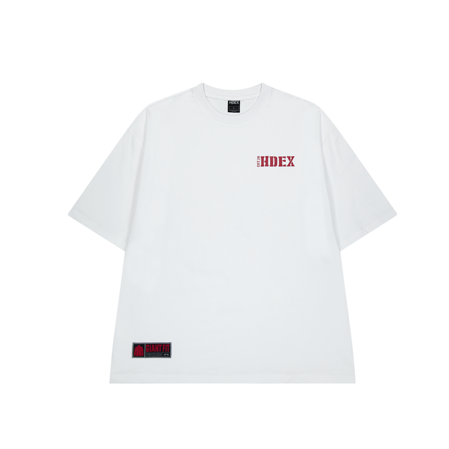 【新品預購】CORE SMALL LOGO GIANT FIT 棉質短袖上衣 白色