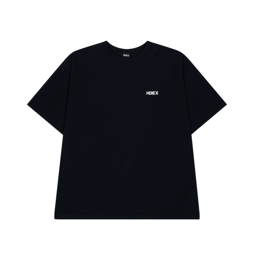 【新品預購】MAIN SMALL LOGO OVER FIT 短袖運動上衣 黑色