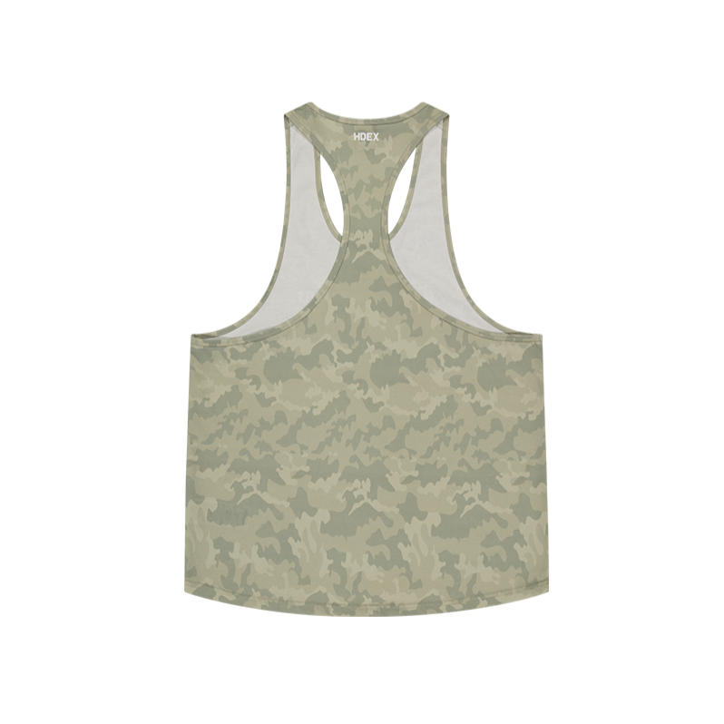 Old Camo Pattern 挖背訓練運動背心 卡其色迷彩