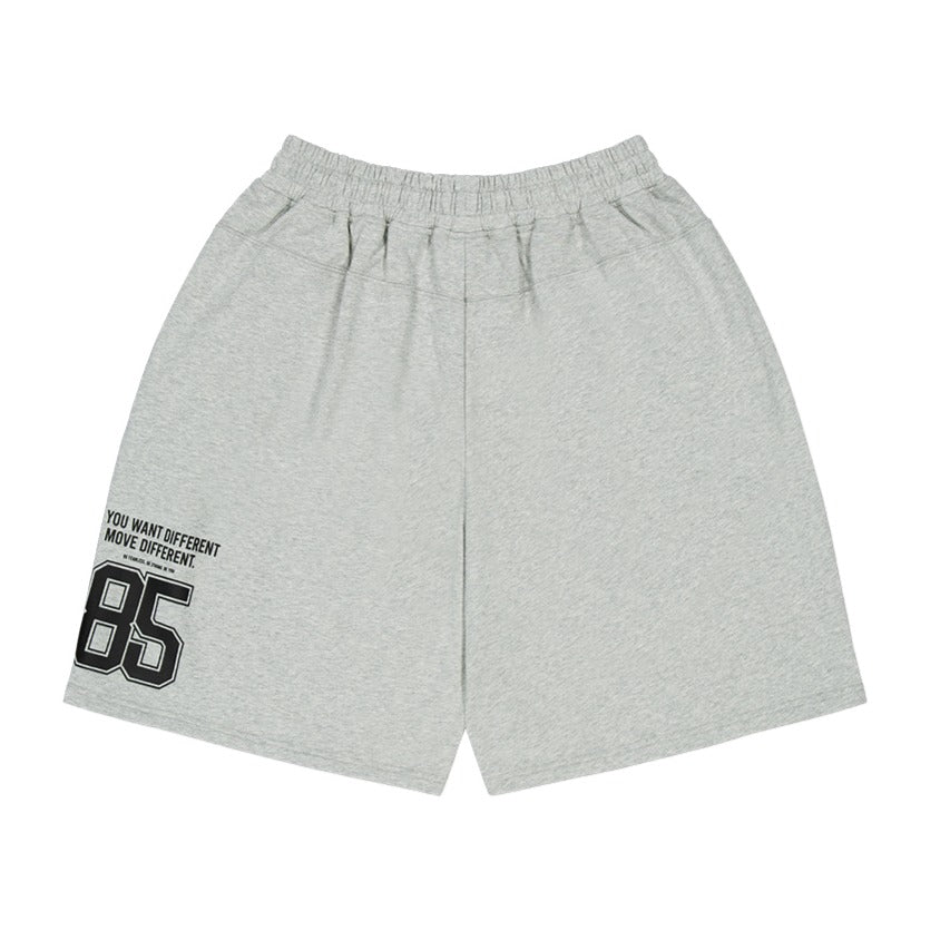 【新品預購】NAMED COMFORTABLE 棉質運動短褲 灰色