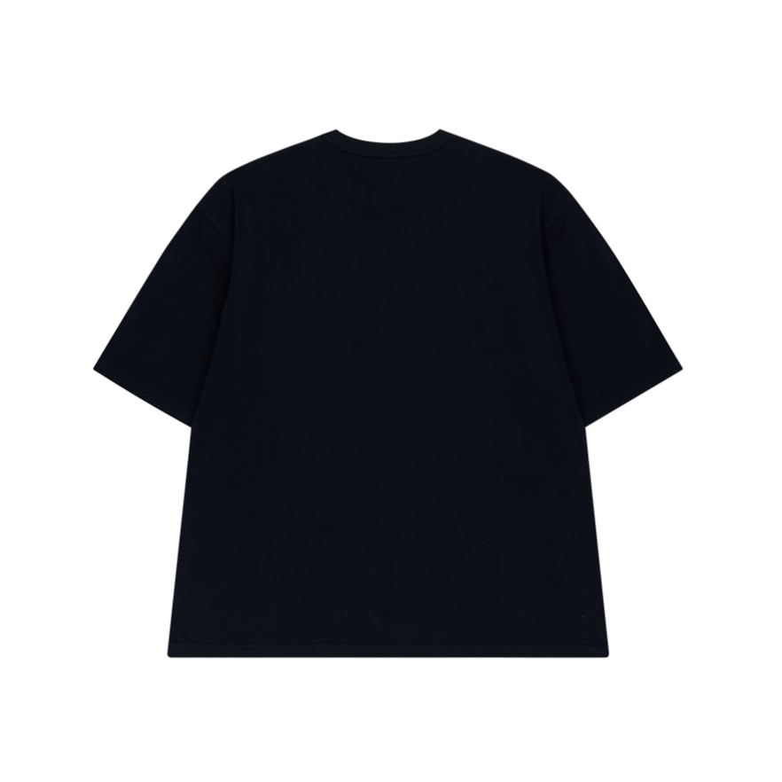 【新品預購】CORE BIG LOGO GIANT FIT 棉質短袖上衣 黑色