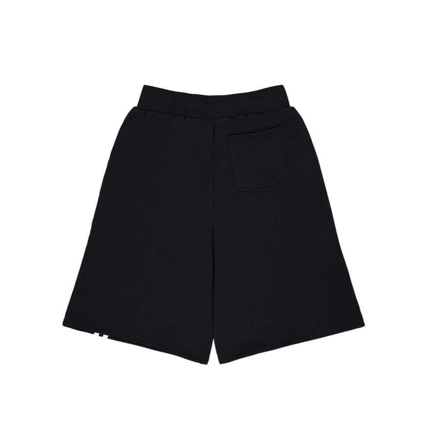 【新品預購】SOLID 百慕達運動短褲 黑色(男女同款)