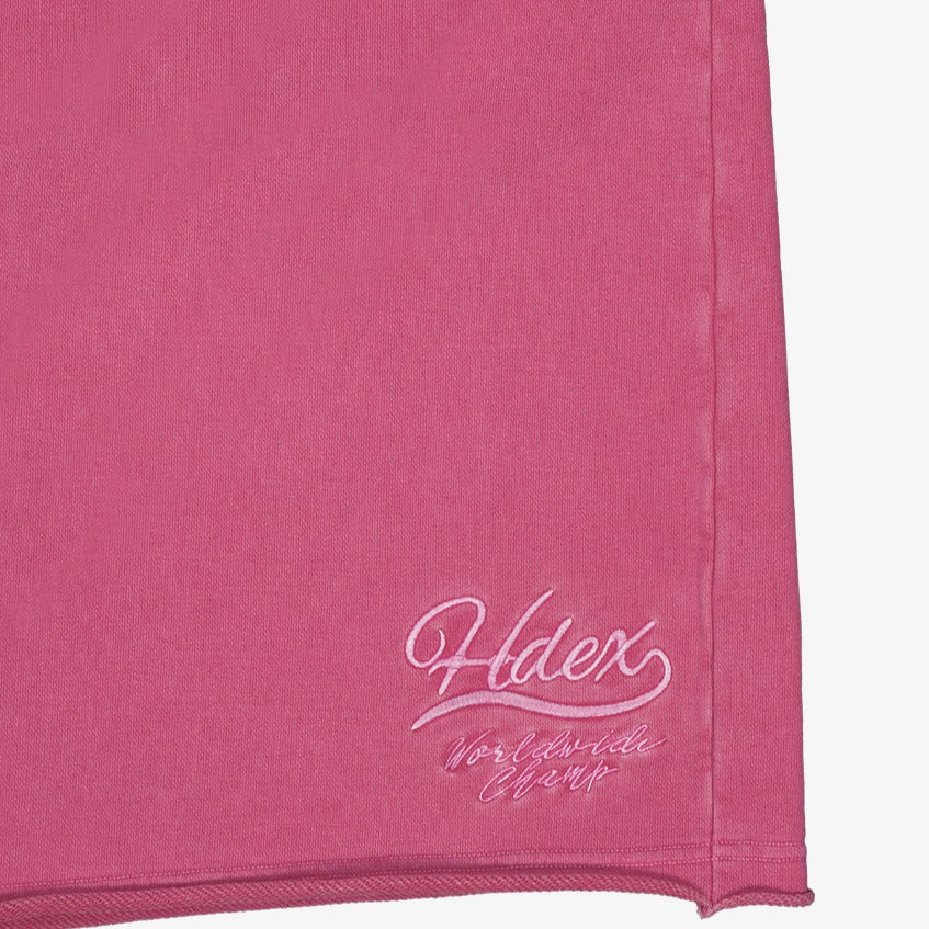 Pigment Cutting 女版百慕達運動短褲 桃紅色