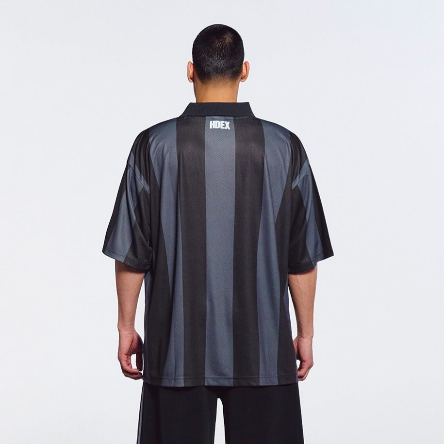 【新品預購】Striped Jersey Uniform 美式撞色短袖球衣 黑色