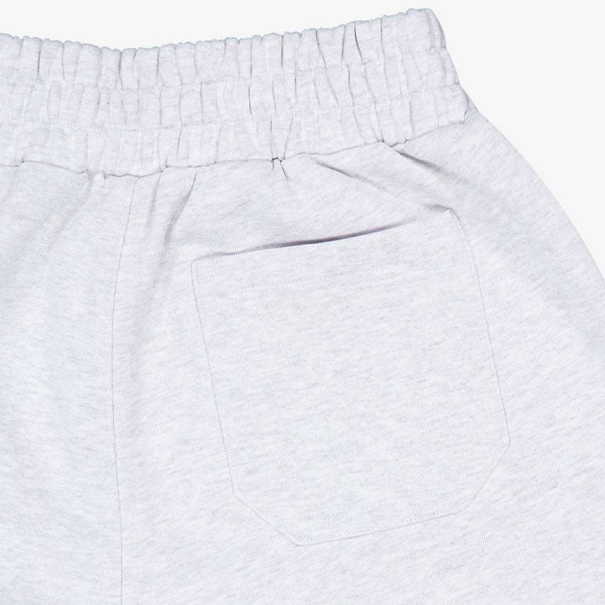 Wide Waist 百慕達運動短褲 灰白色