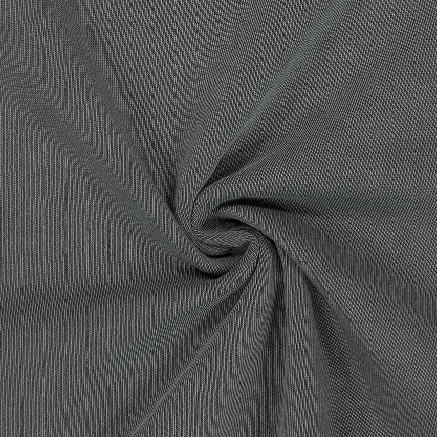 Layer Pigment 美式復古風短版純棉上衣 水洗鐵灰