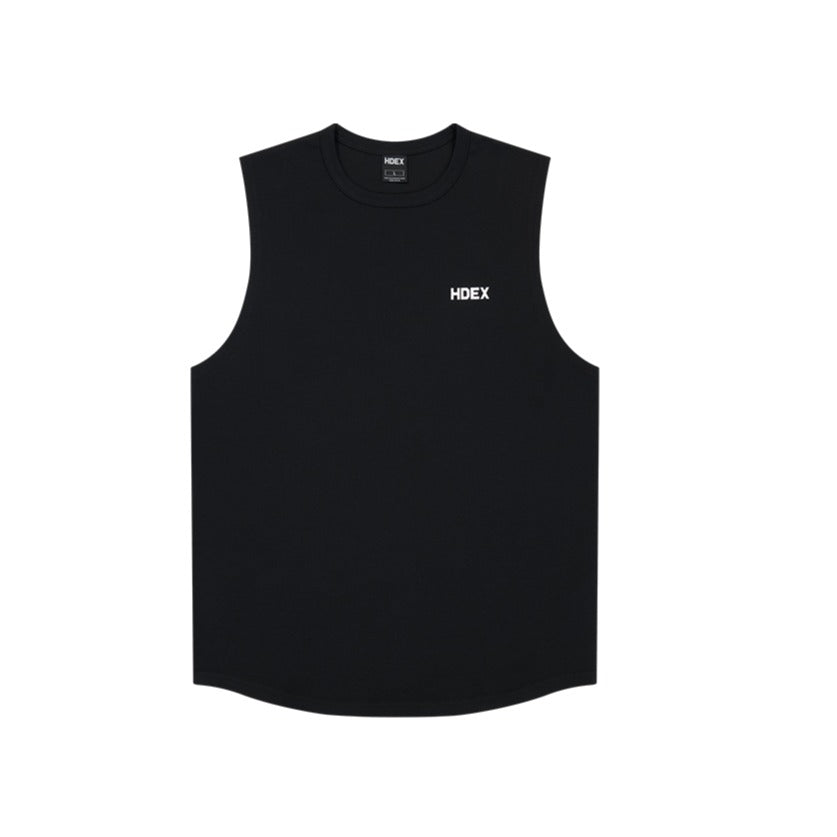 【新品預購】Main Small Logo 圓領運動背心 黑色