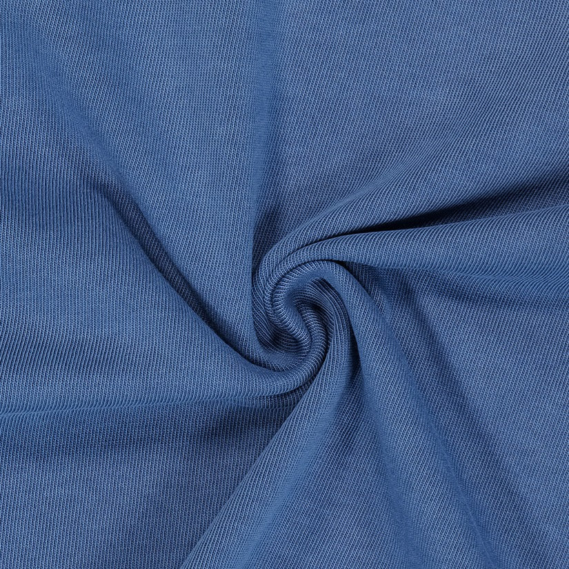 Crack Printed 復古美式風純棉背心 水洗灰藍