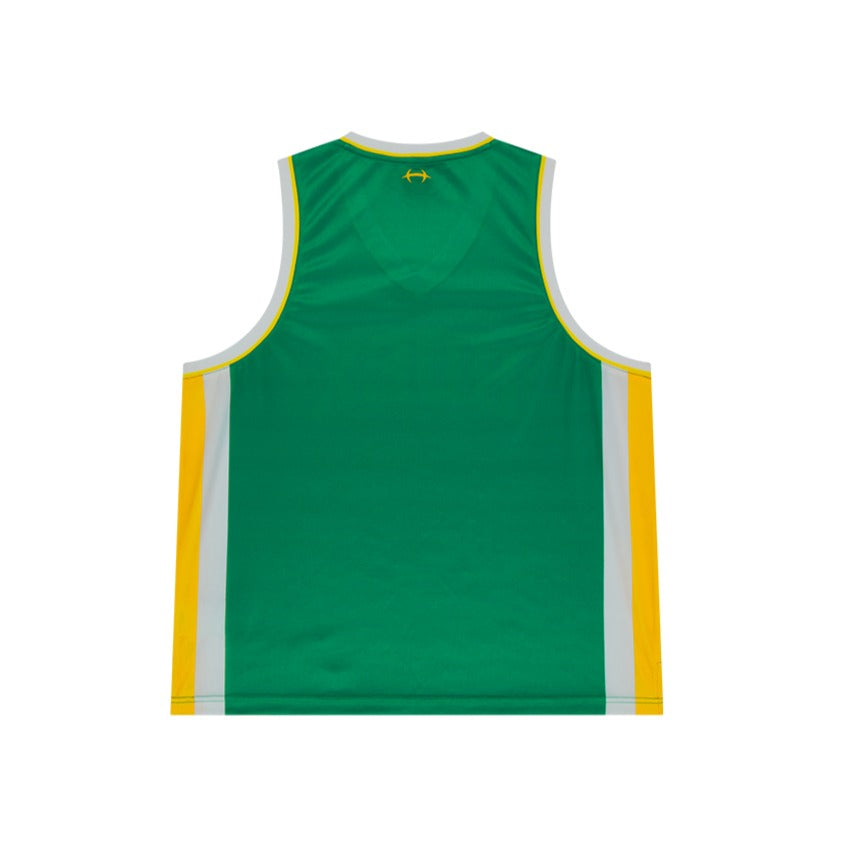 【新品預購】Basketball Mesh Jersey 透氣網眼球衣背心 綠色