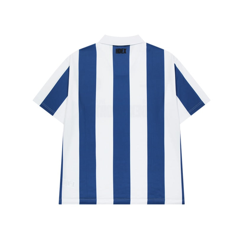 【新品預購】Striped Jersey Uniform 美式撞色短袖球衣 藍色