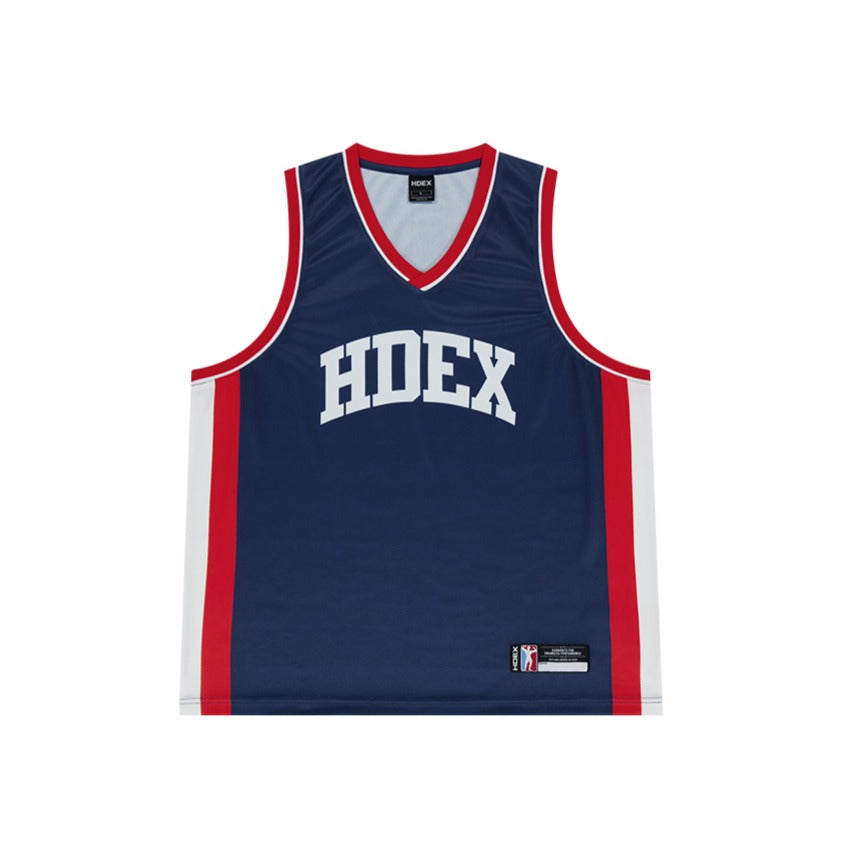 【新品預購】Basketball Mesh Jersey 透氣網眼球衣背心 深藍色