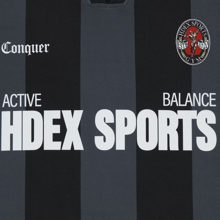 【新品預購】Striped Jersey Uniform 美式撞色短袖球衣 黑色