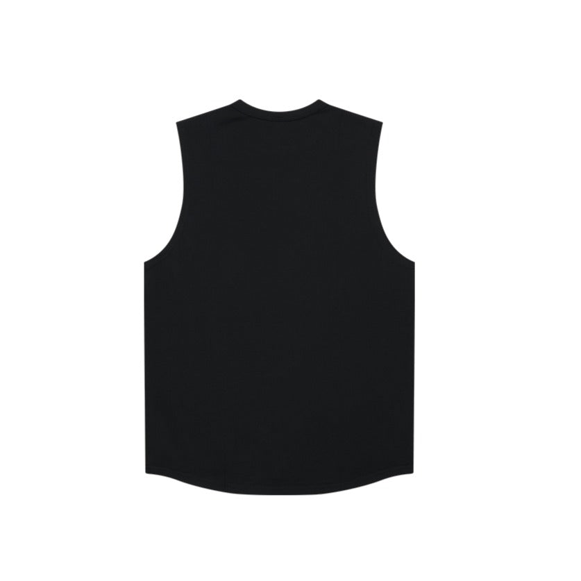 【新品預購】Main Small Logo 圓領運動背心 黑色