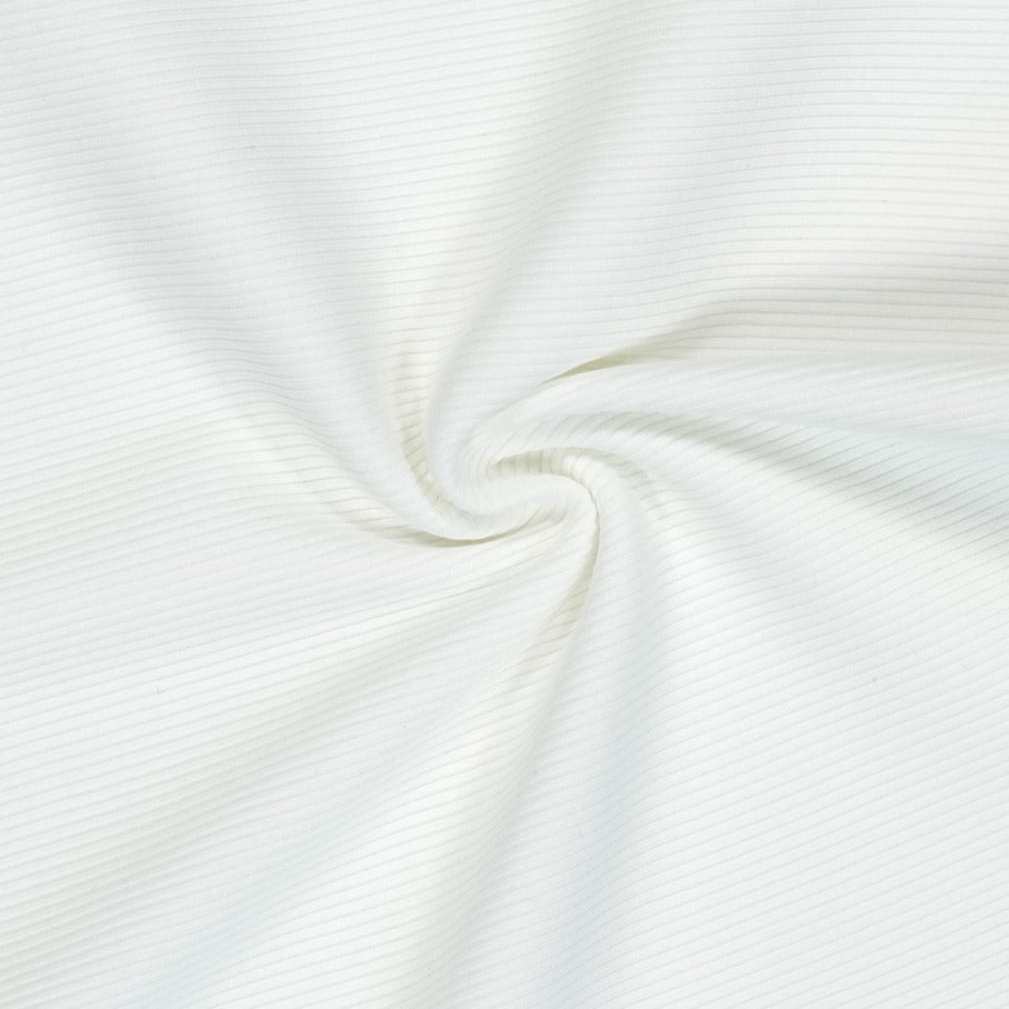 Open Pique V領短版運動背心 白色