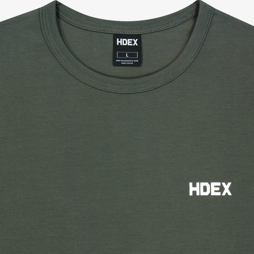 【新品預購】Main Small Logo 圓領運動背心 卡其色