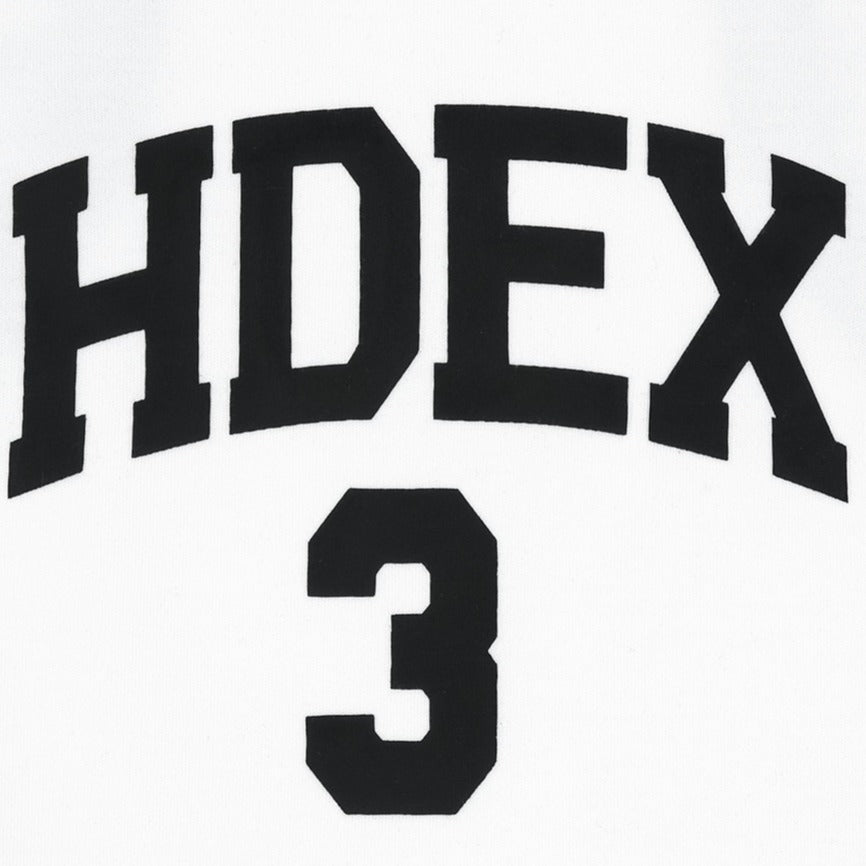 3 Edition 削肩短版滾撞色背心 白色