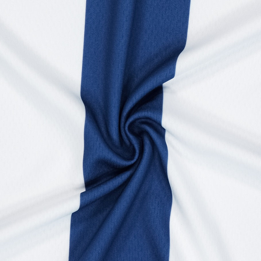 【新品預購】Striped Jersey Uniform 美式撞色短袖球衣 藍色