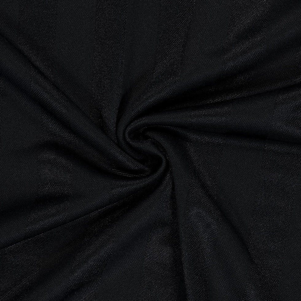 Victory Striped 美式足球風短袖上衣 黑色(男女同款)