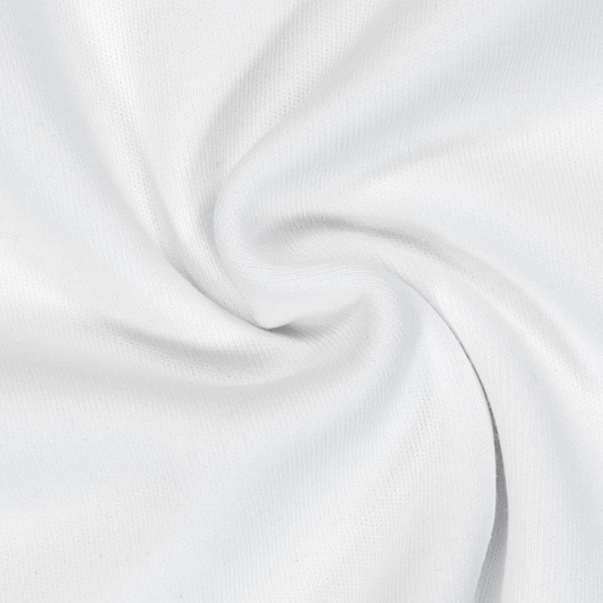 3 Edition 削肩短版滾撞色背心 白色