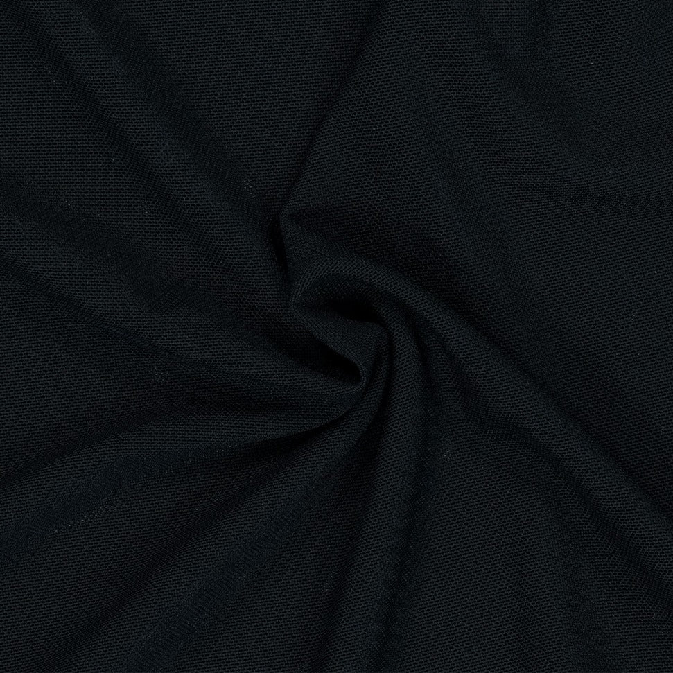 【新品預購】Mesh Cover up 透肌感短版長袖上衣 黑色