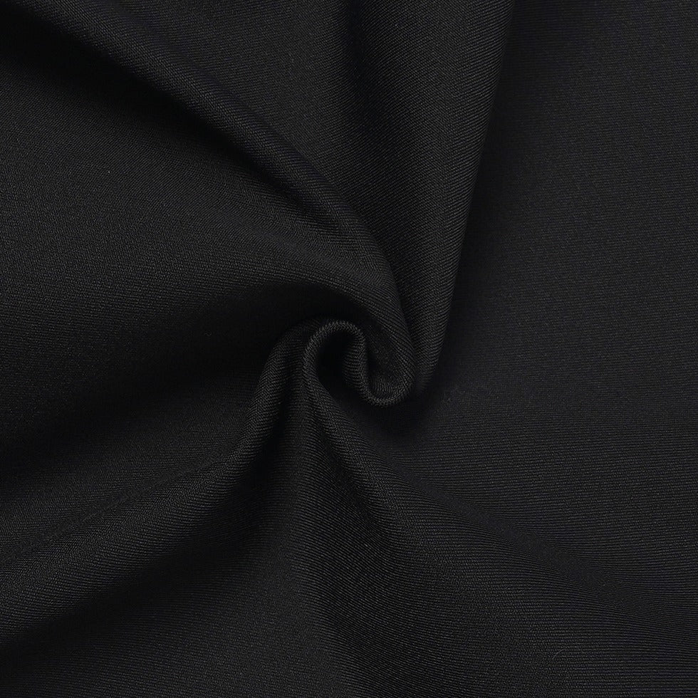 Firm Support 喇叭修身運動褲 黑色