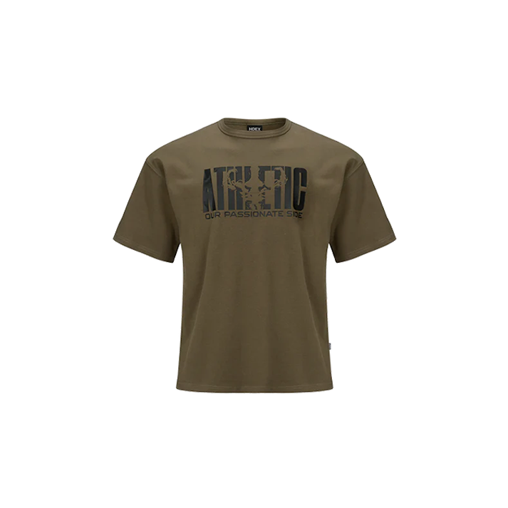 Athletic Over Fit 短袖上衣 黑色