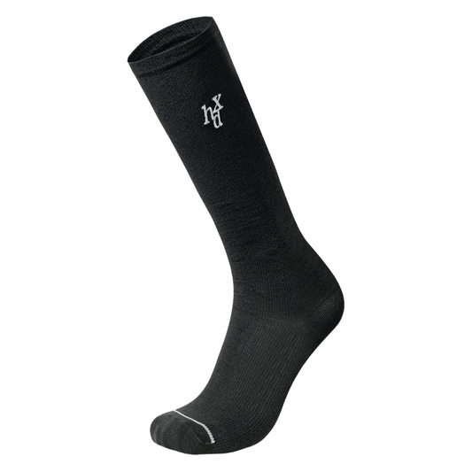 HDEX Signature Logo 及膝長襪 炭灰色